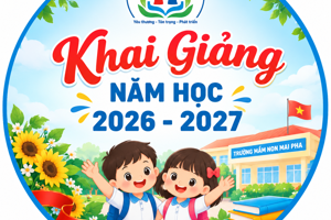 CHÀO MỪNG NĂM HỌC 2026-2027