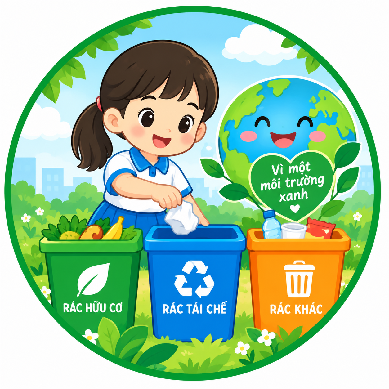 TUYÊN TRUYỀN PHÂN LOẠI RÁC THẢI