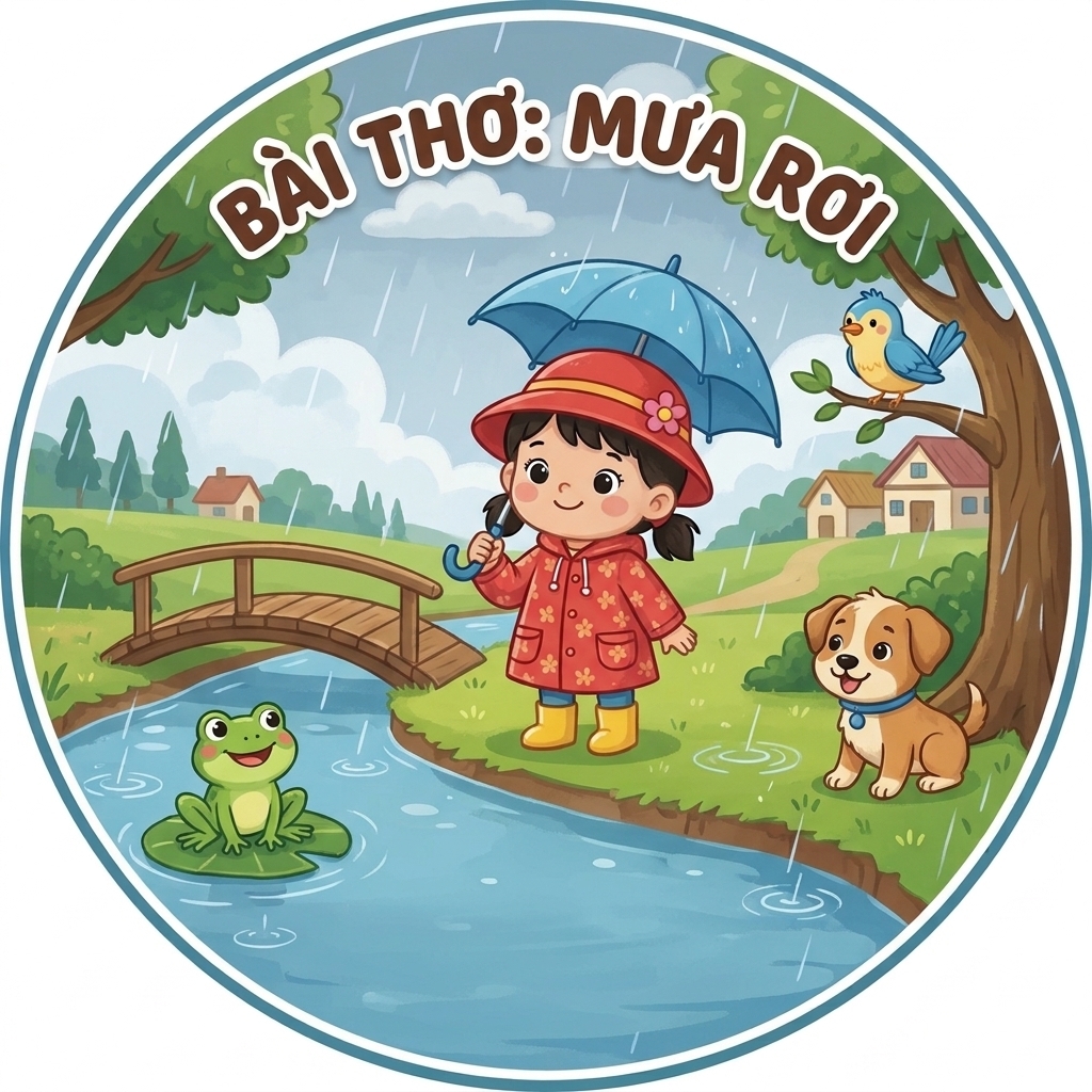 Bài thơ: Mưa rơi