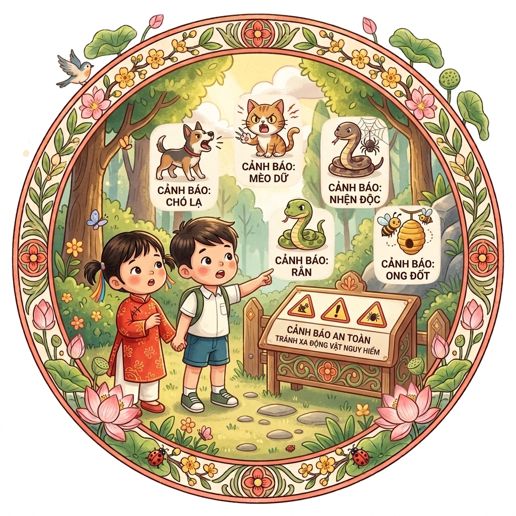 KNS phòng tránh động vật có thể gây nguy hiểm (Phần 1)