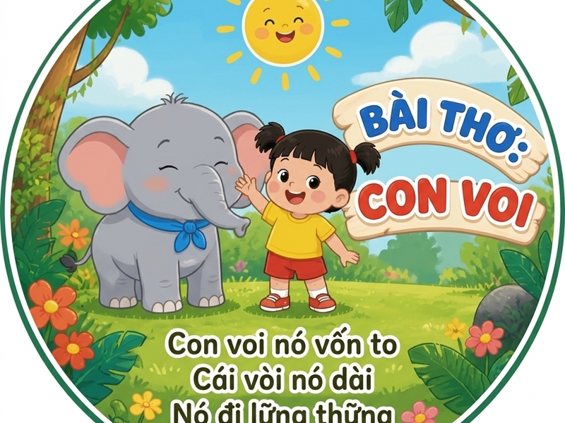 Bài thơ: Con voi