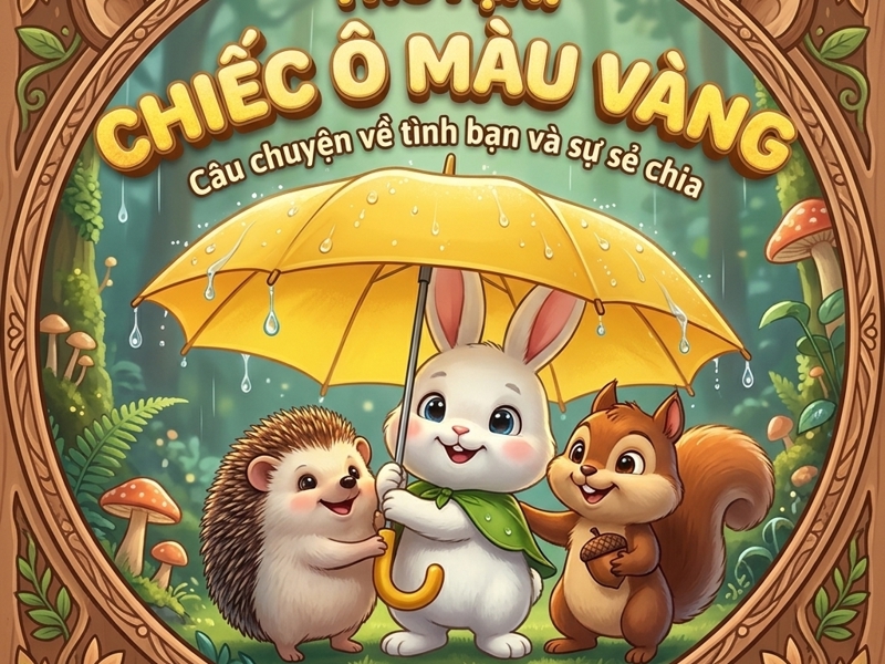 Truyện: Chiếc ô mầu vàng