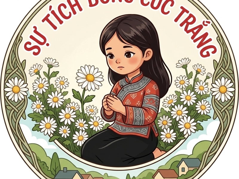 Truyện: Sự tích bông cúc trắng