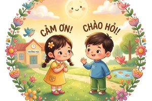 Bài thơ: Chào hỏi cảm ơn