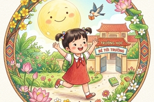 Bài thơ: Bé tới trường