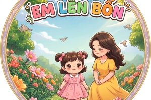 Bài thơ: Em lên bốn
