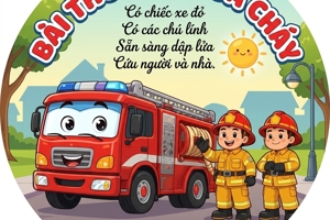 Bài thơ: Xe chữa cháy
